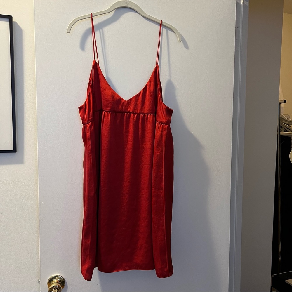 Wilfred aritzia Lover dress in red